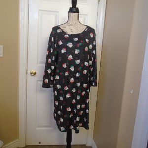 Christmas dress Celebrate Together pullover dress size XXL - NEW Santa H…